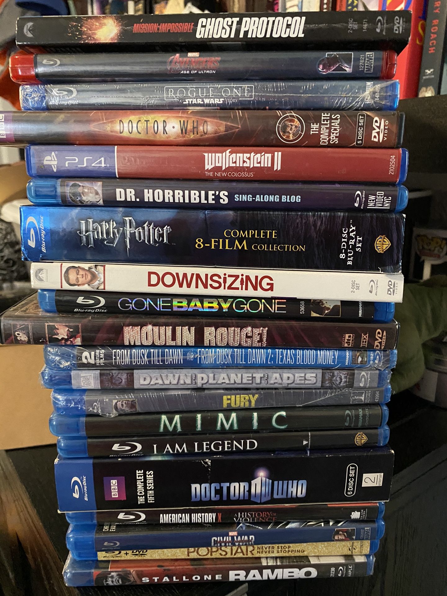 Tons of Blu-Rays