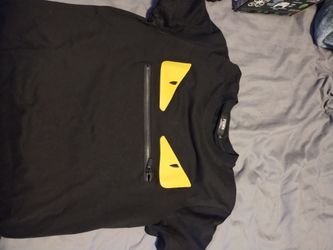 Fendi Black Face Shirt