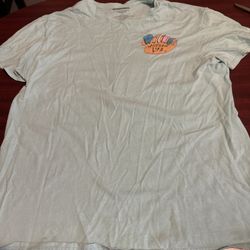 nickelodeon t shirt Rockos Modern Life, Size Large, Mint Green Short Sleeve