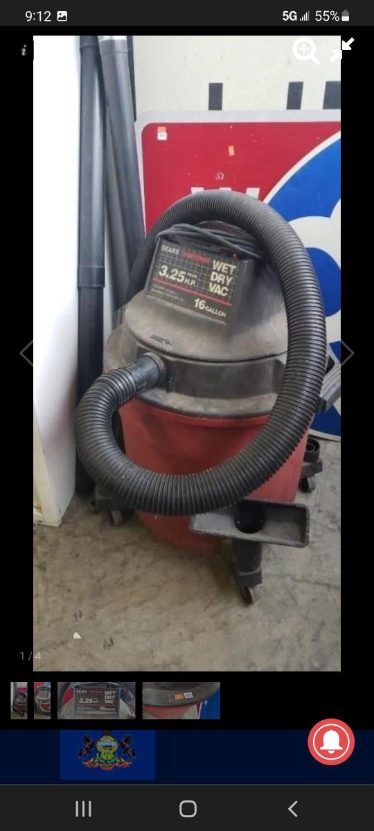 Craftsman Wet Dry Vac