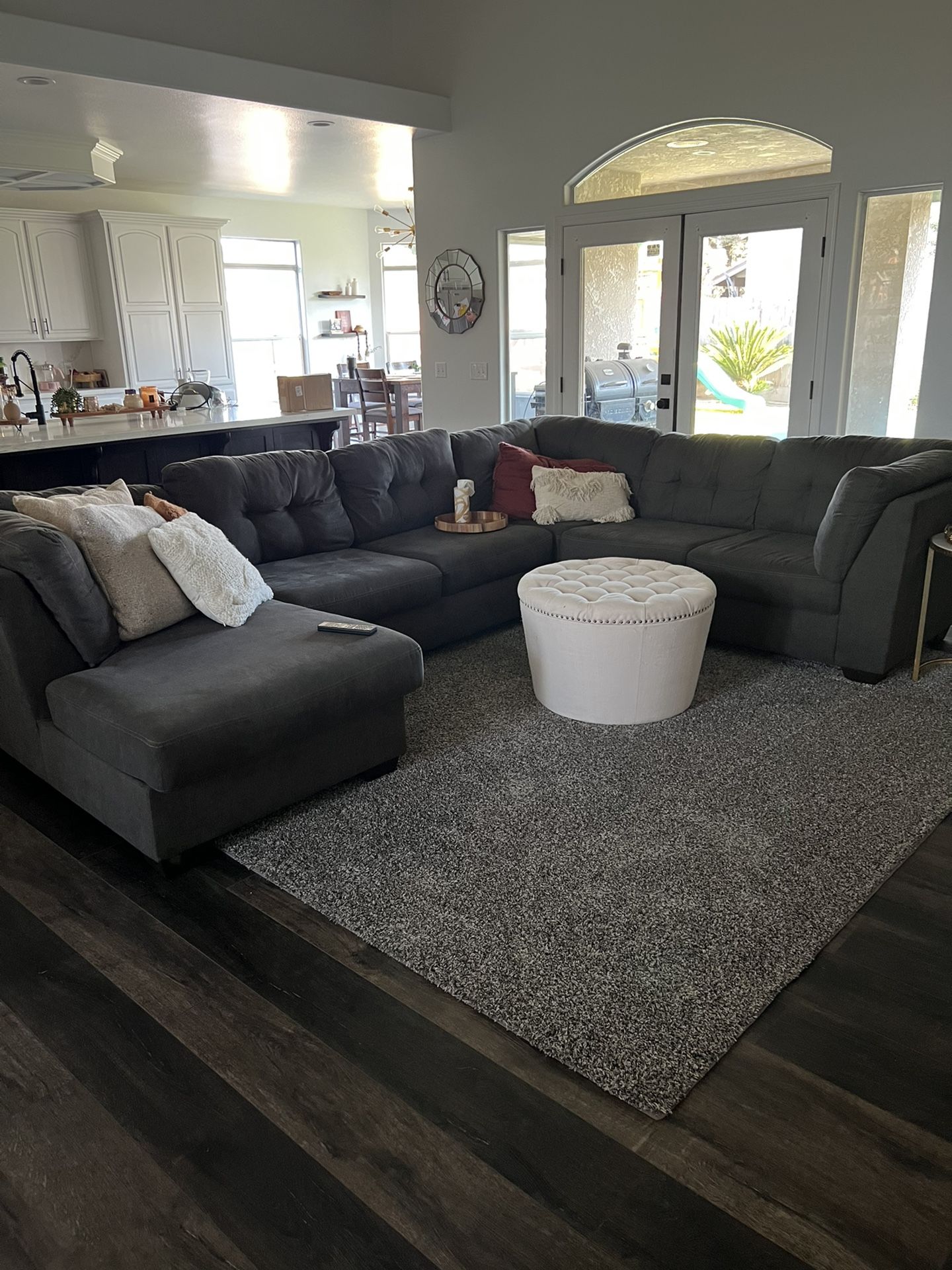 Gray Sectional Couch