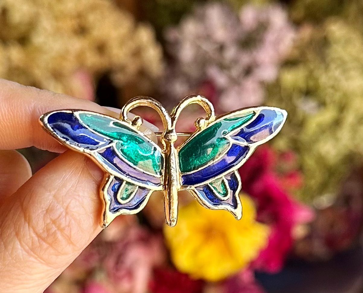 Vintage SFJ Brooch