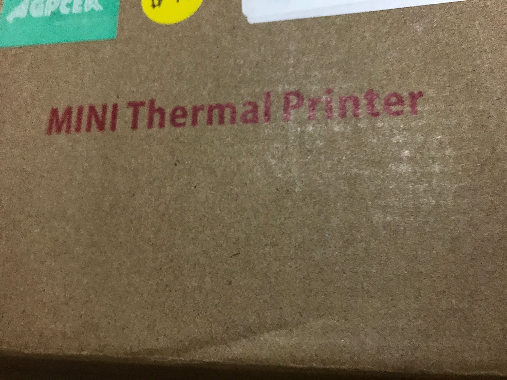 Mini thermal printer