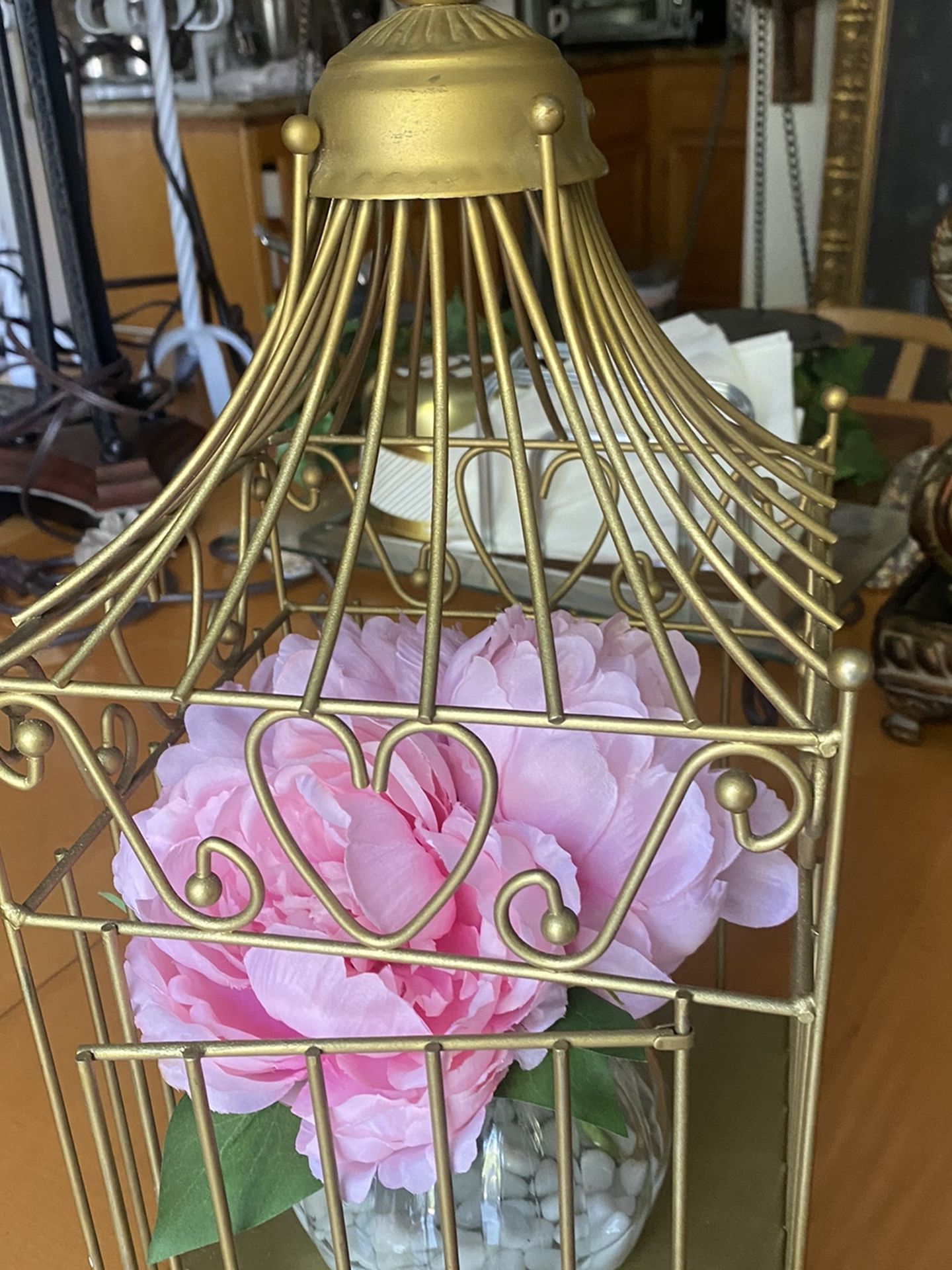 16x7x7” metal bird cage