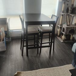 IKEA High Table And Chairs