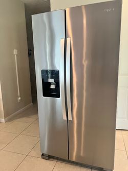Whirlpool 21.4 Cu. Ft. 36 in wide Side-by-Side Refrigerator