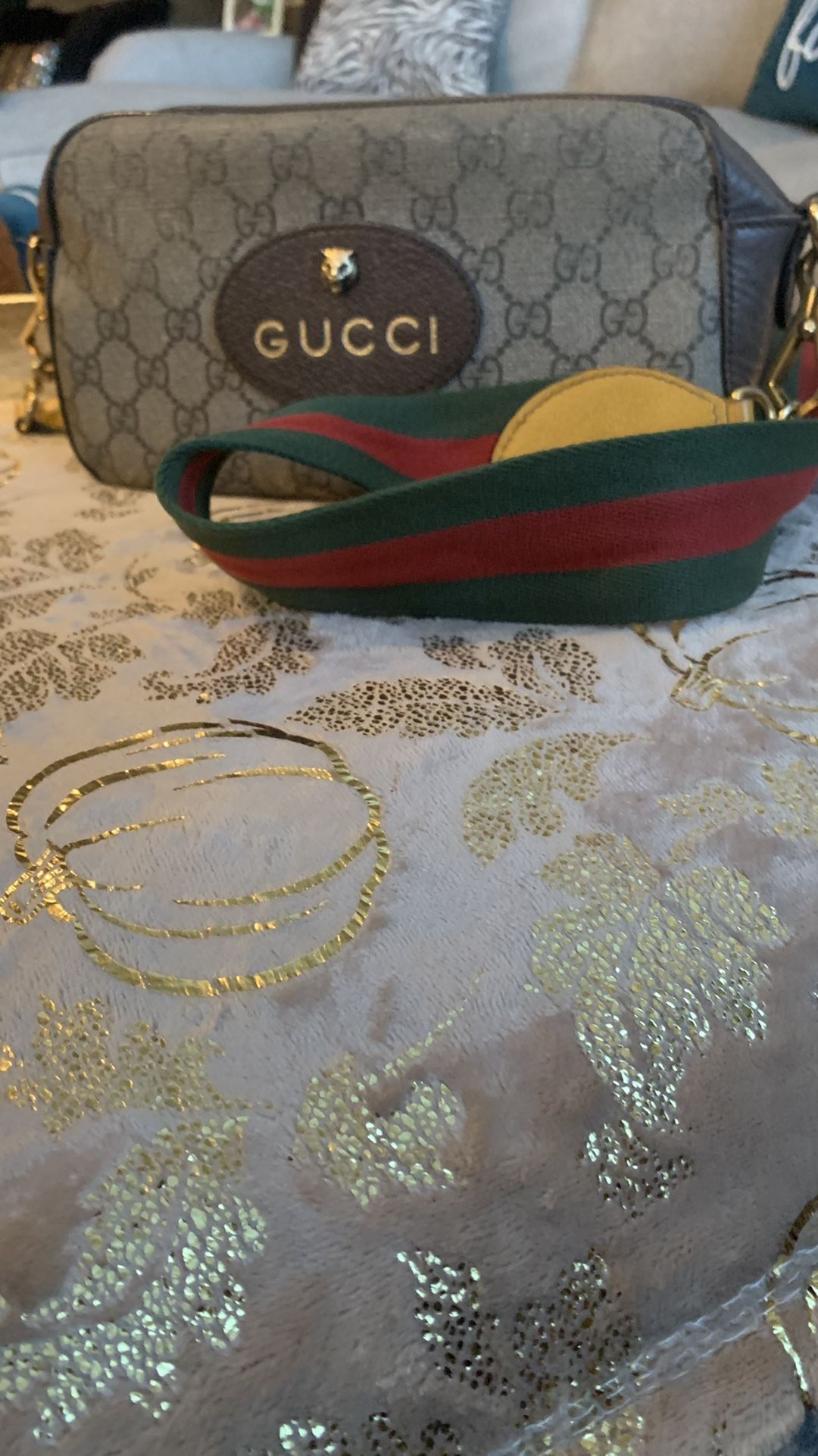 Gucci  Supreme Crossbody Bag 