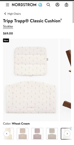 Stokke Tripp Trapp Classic Cushion - Wheat Cream