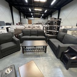 3 pc Set - Sofa, Love Seat, and Chair