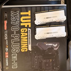 AMD 5800x + 16gb DDR4 ram + Asus tuf X570MB