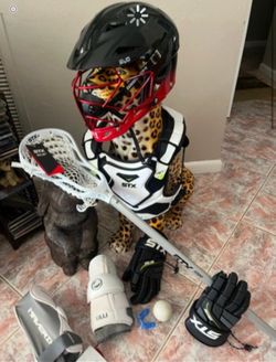 Lacrosse equipment barely used