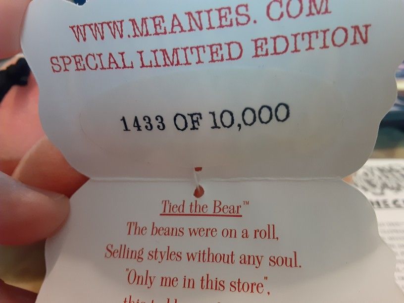 2 Vintage MEANIE Beanies, Full Series 3 Sets