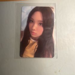 Hyein New jeans Authentic Album Photocard