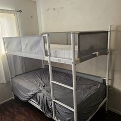 Bunk Beds Frame Only Or With Twin Bed Matress