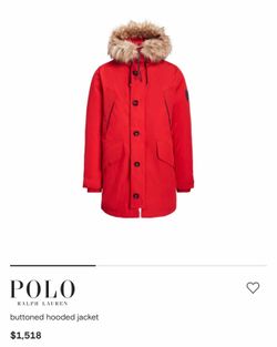 Polo Ralph Lauren Winter Down Parka Jacket Coat