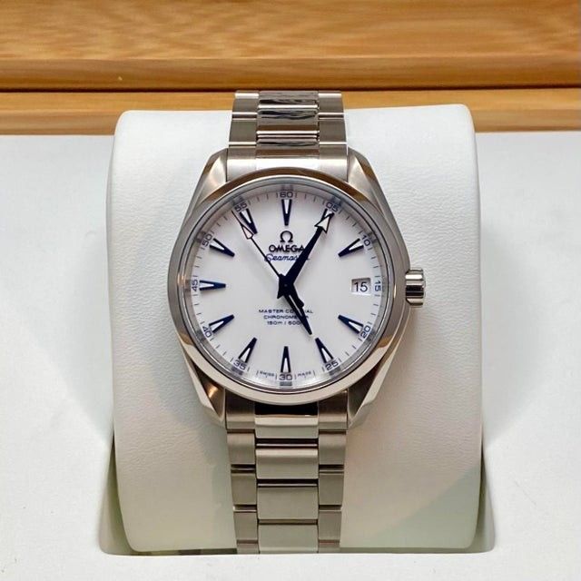 Like New Omega Seamaster Aqua Terra 150m 38.5mm Good Planet Titanium Luxury Watch