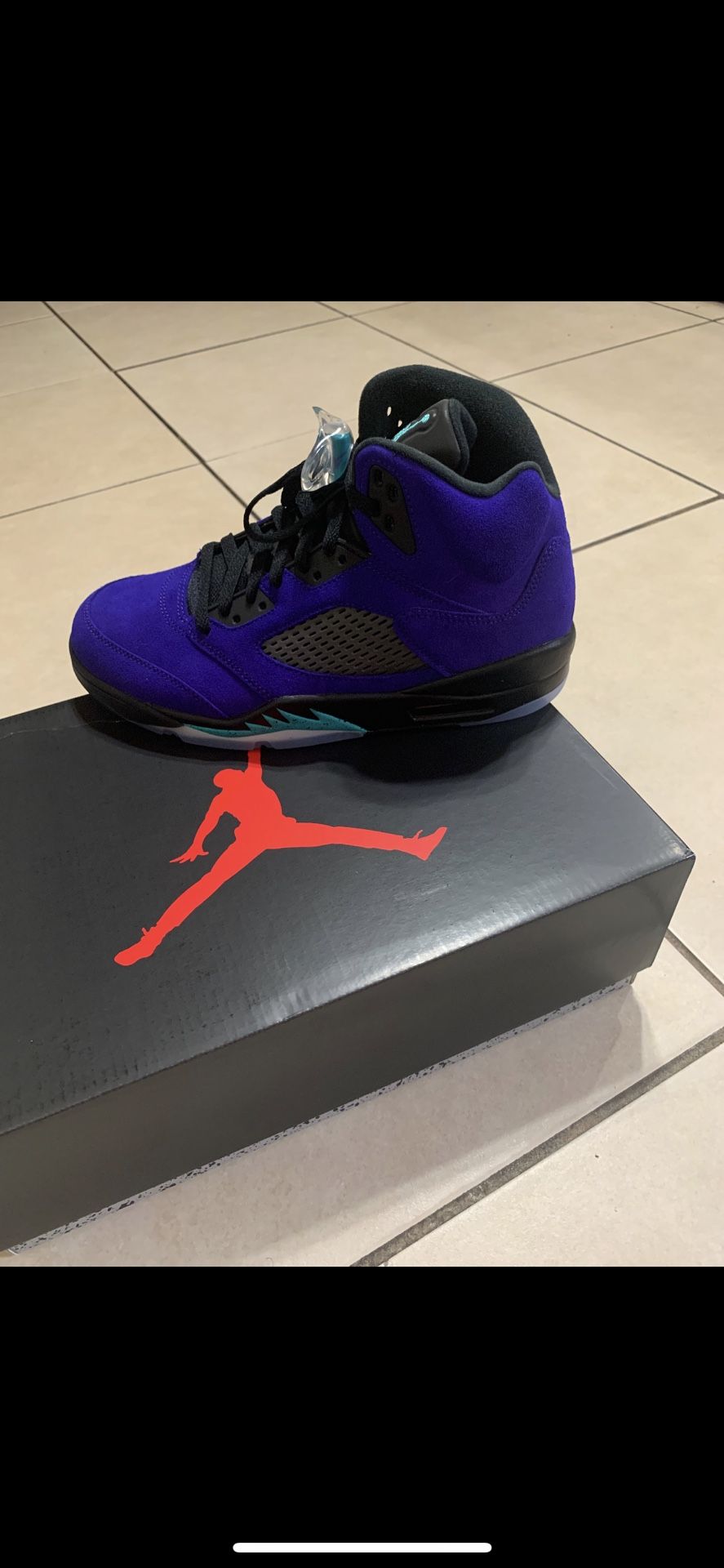 Air Jordan retro 5 grape