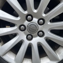 All 4, 17 Inch Chrysler Rims 