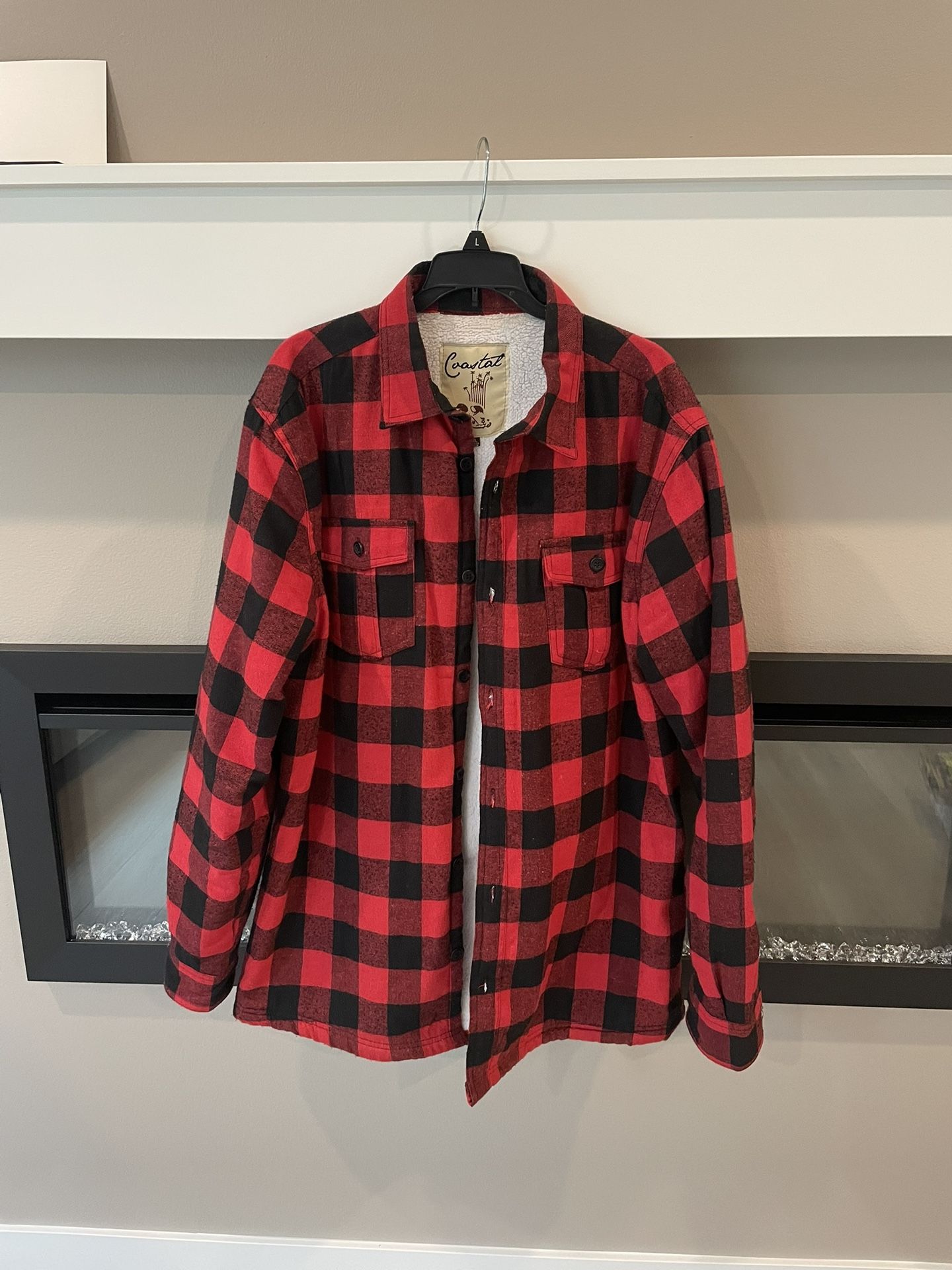 Men’s Flannel Sweater - XL
