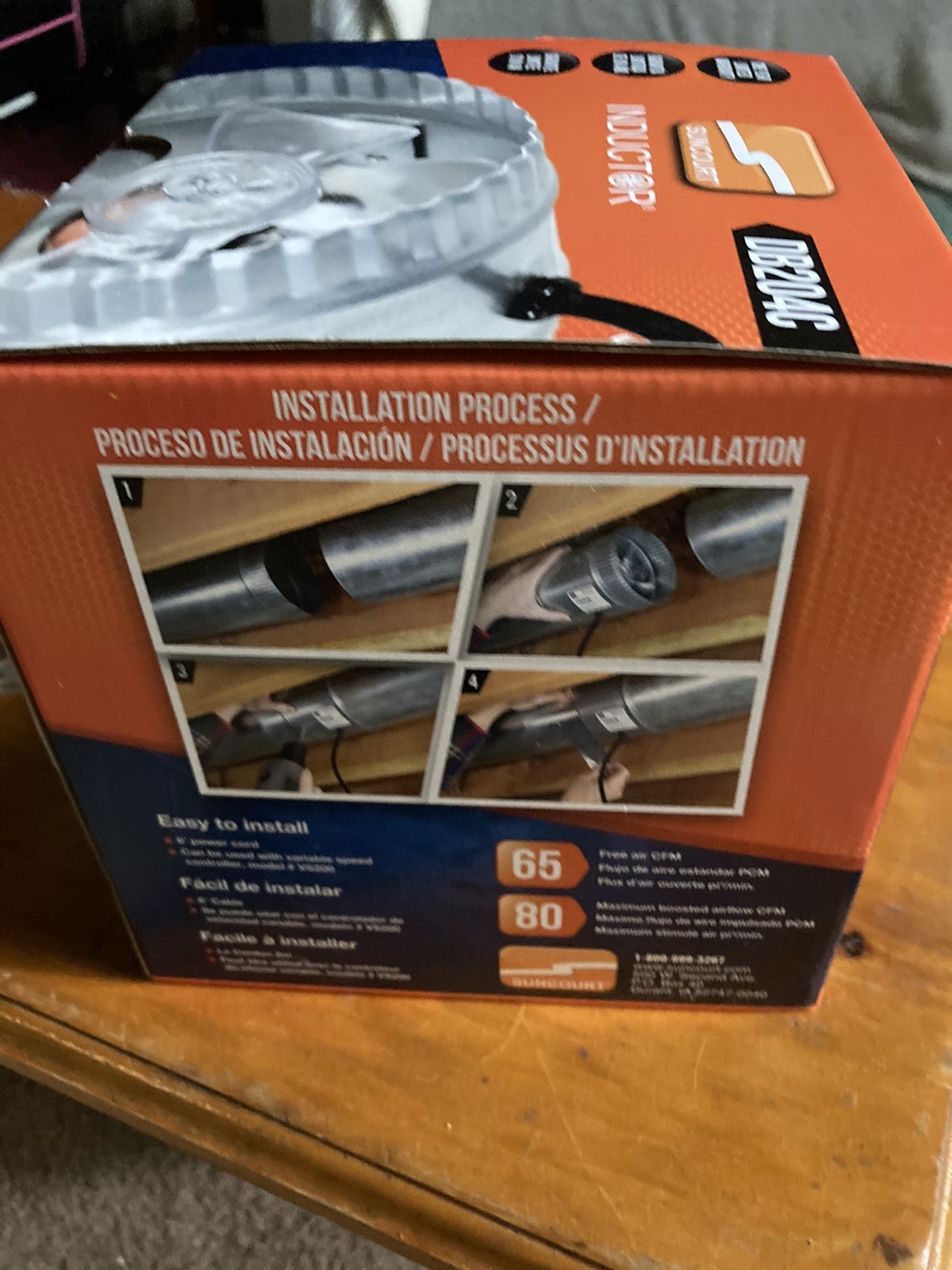 4 Inch Inline Fan