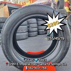 255/45/19 PIRELLI SCORPION MS ¤Brand new tires / Llanta nuevas ¤Ask for Special PRICES $$
