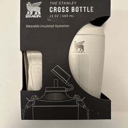 Stanley Cross Water Bottle 23oz - White