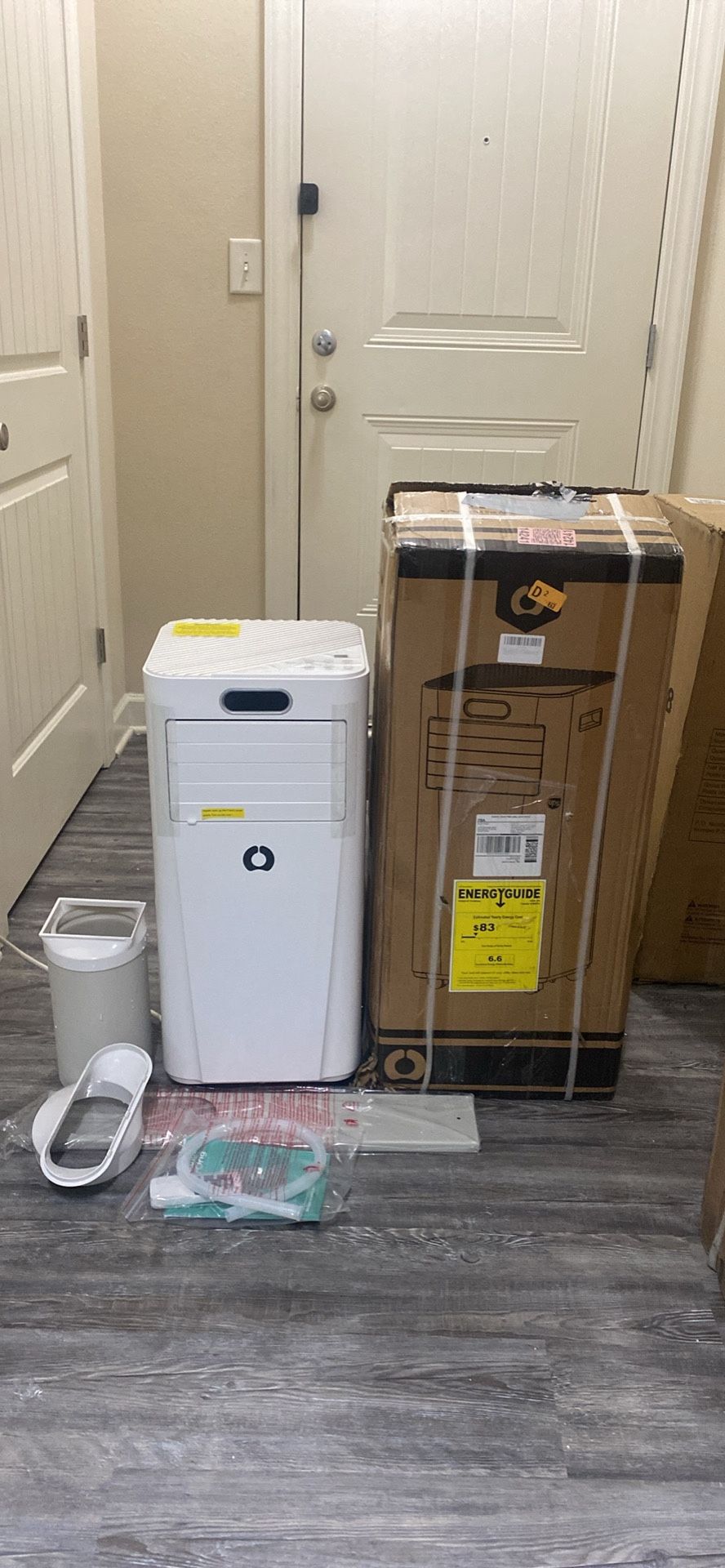 Brand New Portable Air Conditioner With Remote Control For Sale 8.000 BTU 