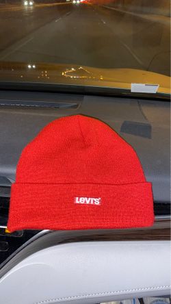 Red Levi’s Beanie