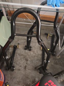 Vevor front and rear bike stands