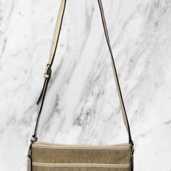  Coach Signature File Crossbody Bag