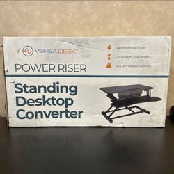 VersaDesk PowerRiser Electric Standing Desk Converter, With Keyboard tray 32"