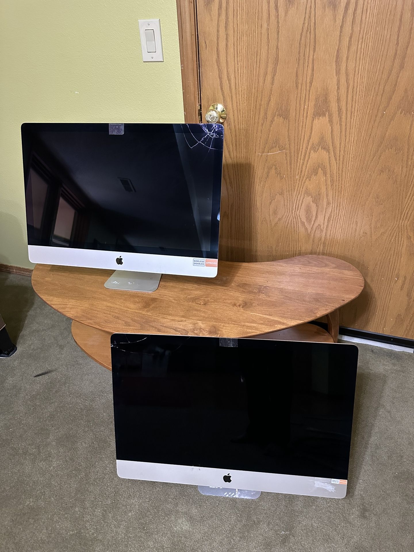 2017 Apple iMac 27" A1419 EMC 3070 (For parts or repair)