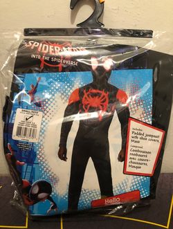 Spider Man Miles morales Costume Small