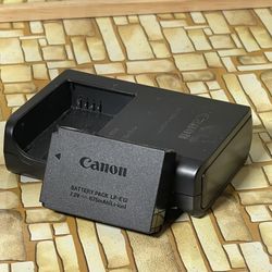 Canon LP-E12 Battery and LC-E12 Charger
