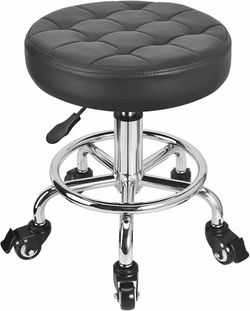 Roller stool height adjustable