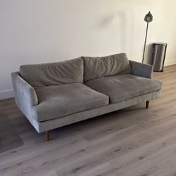 Grey West Elm Couch $200 OBO