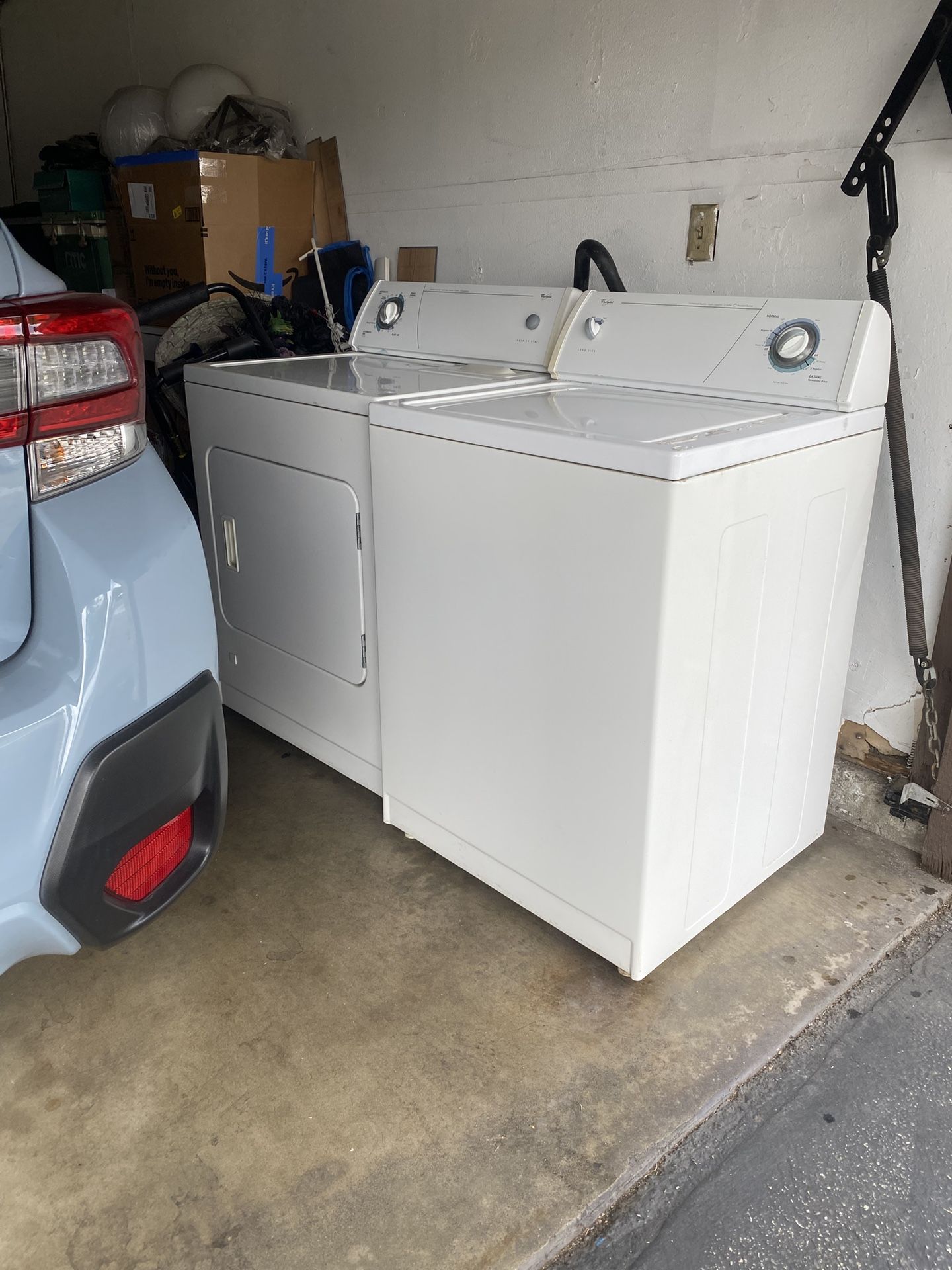 Whirlpool Washer And Dryer