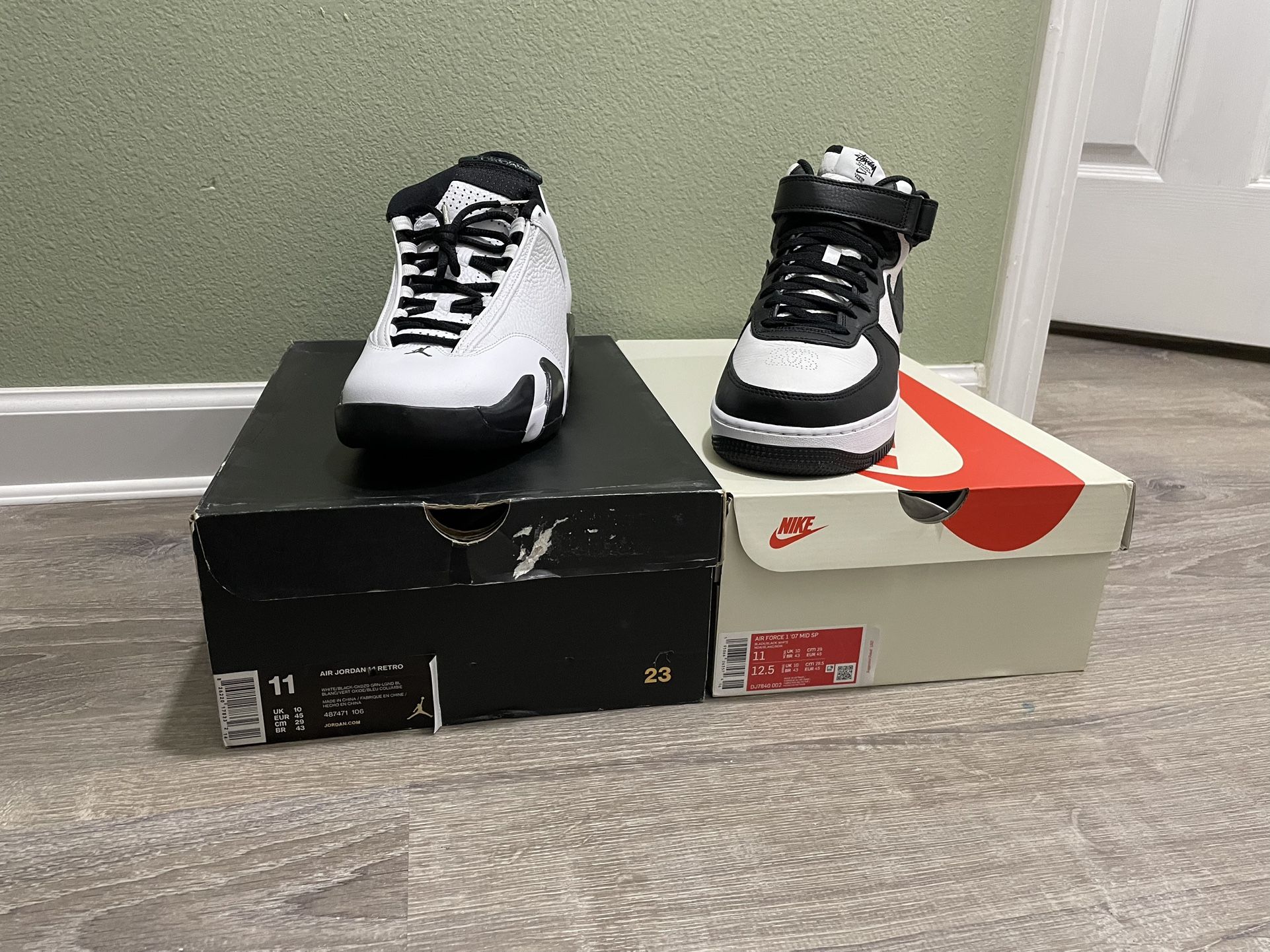 Size 11  Air Jordan 14 Retro 'Oxidized Green' 2016