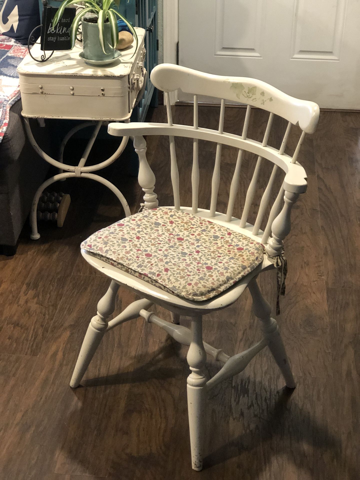 Two Adorable Vintage Swivel Chairs