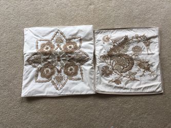 Pottery Barn pillow covers