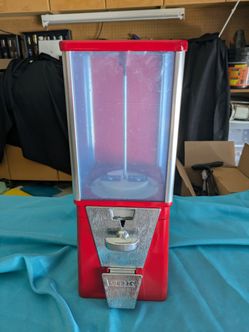 Metal Vending Bubble Gum Or Other Machine