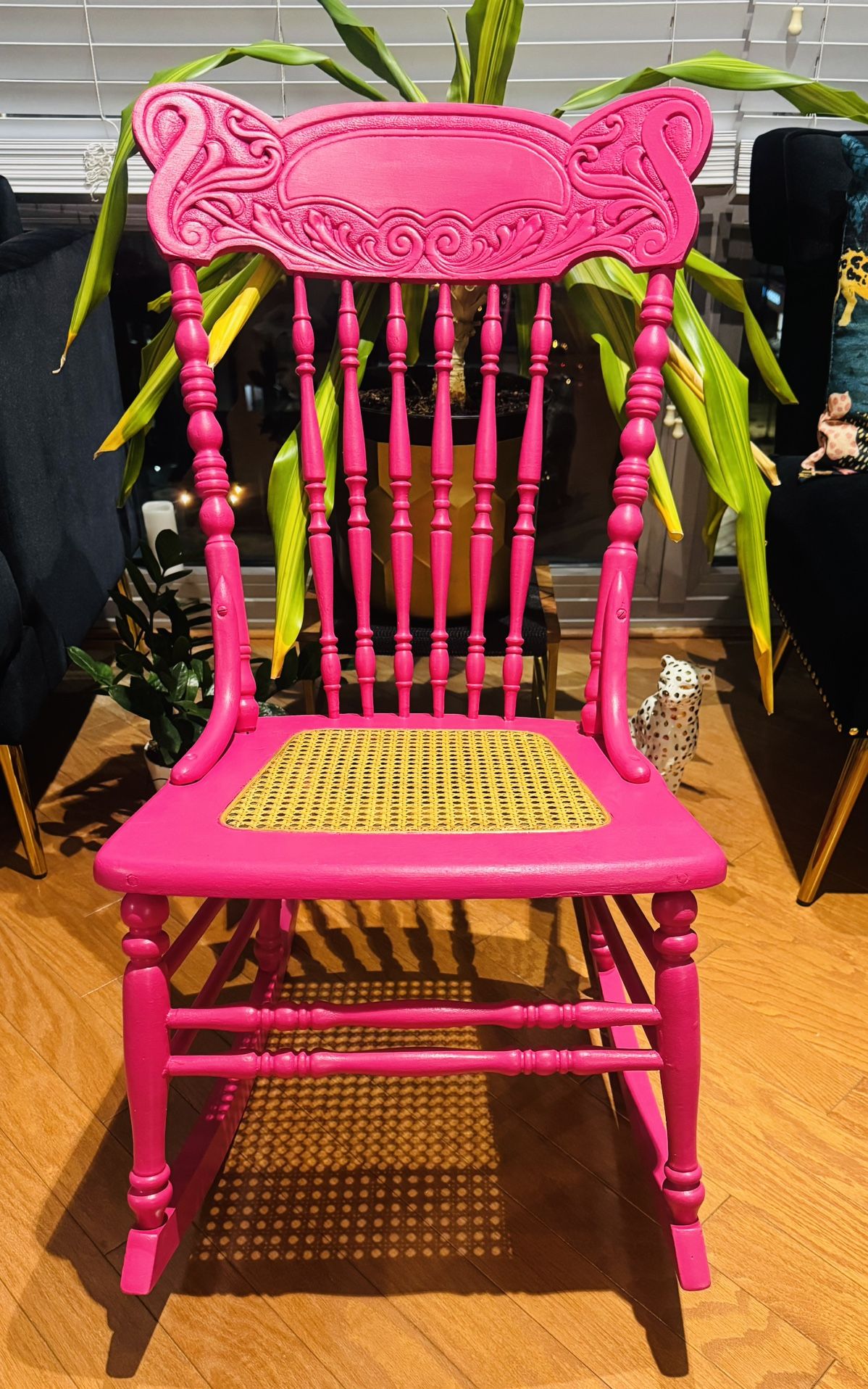 Refinished Vintage Rocking Chair 