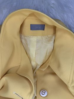 Yellow Christian Dior Blazer