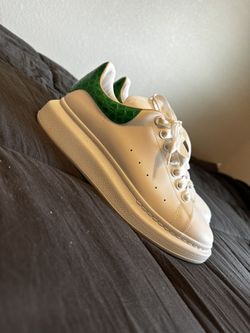 Alexander McQueen Oversized Sneaker 'Chrome Green Crocodile'