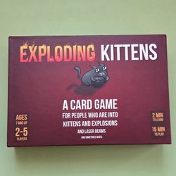 Exploding Kittens Card Game