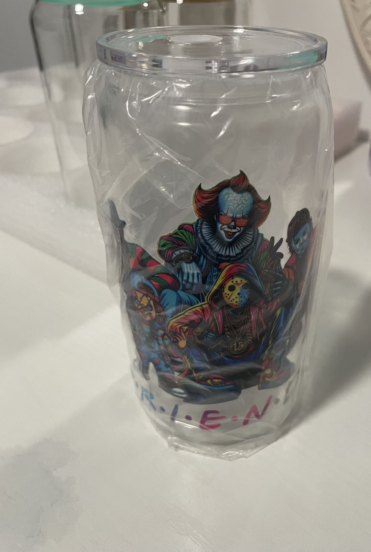 16 Oz glass Cup