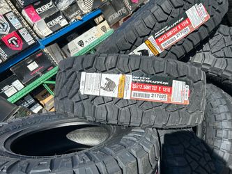 17” Nitto Ridge Grappler Tires Special - Brand New ! Size 35x12.50R17