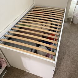 Twin Bed With Mattress 