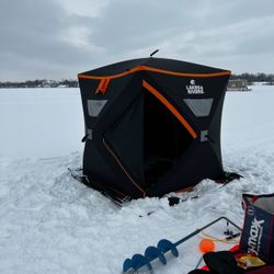 Ice Fishing tent Lakes And Rivers 