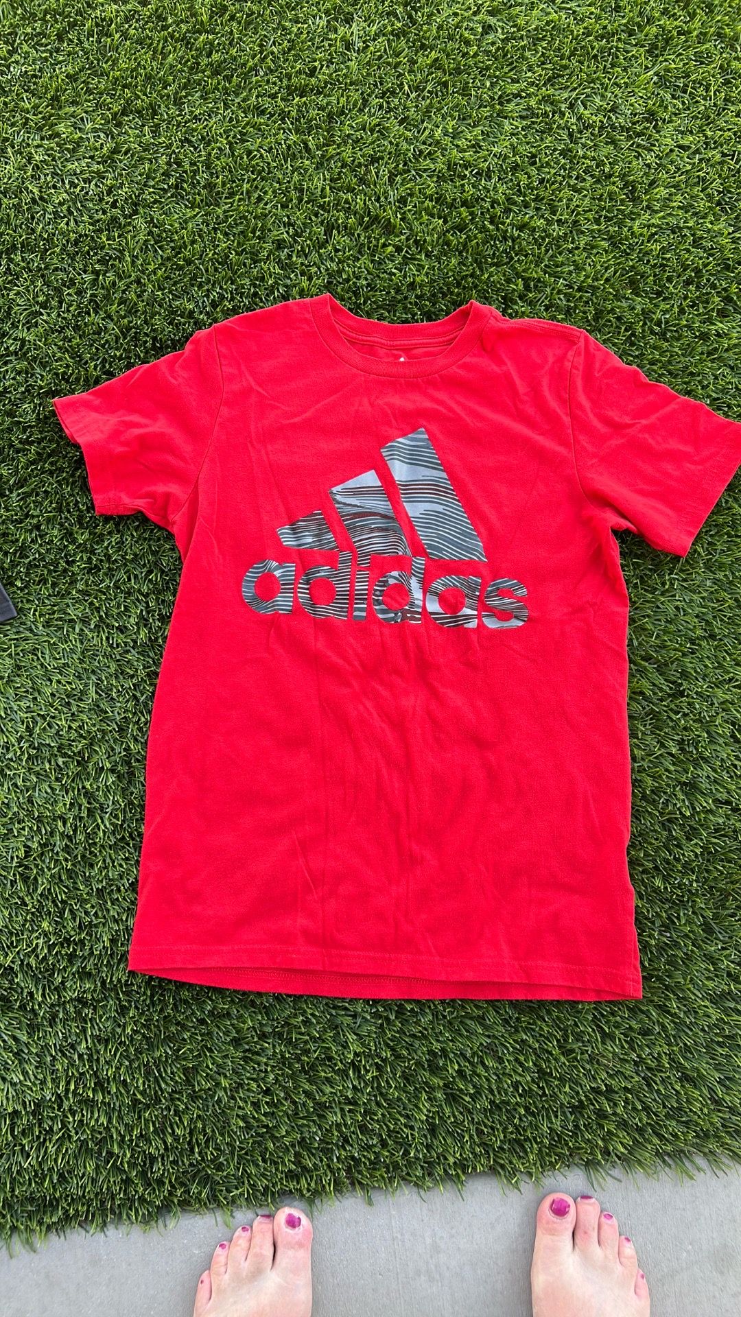 Boys Adidas Shirt Size L